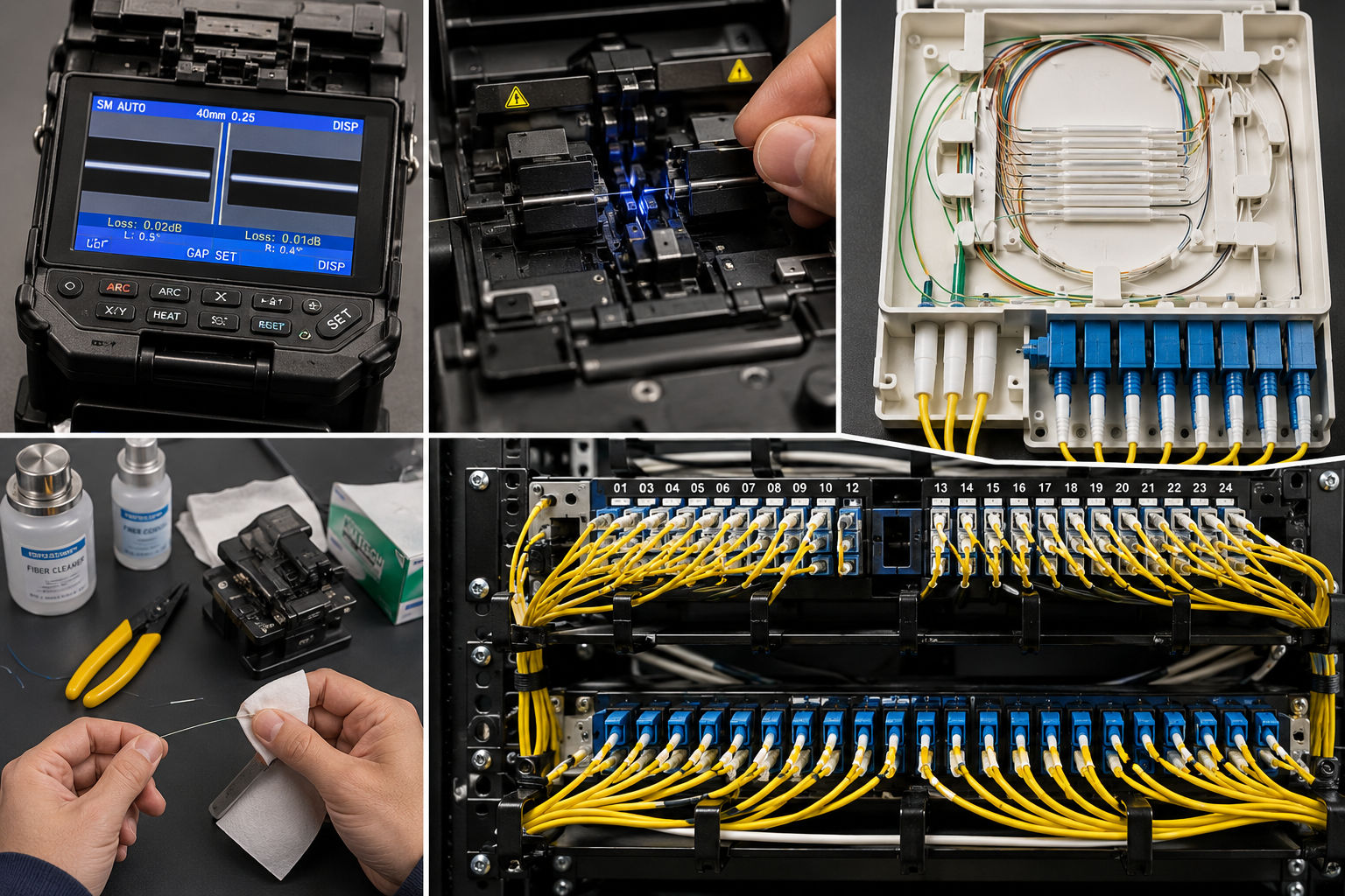 Fiber Optik Füzyon Ek ve Sonlandırma