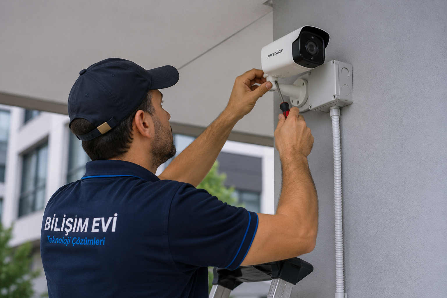 IP Güvenlik Kamera Sistemi Kurulumu
